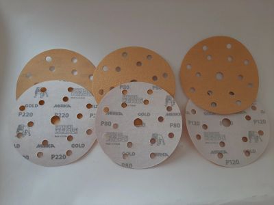 Лот: 14702714. Фото: 1. Круг шлифовальный Mirka Gold d-150... Расходные материалы, сменные насадки
