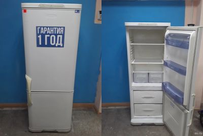 Лот: 18067042. Фото: 1. Холодильник Бирюса-134 код 527989. Холодильники, морозильные камеры
