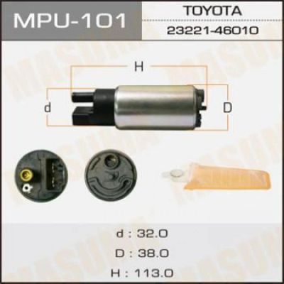 Лот: 9948539. Фото: 1. Бензонасос MPU-107 Toyota. Другое (автозапчасти)