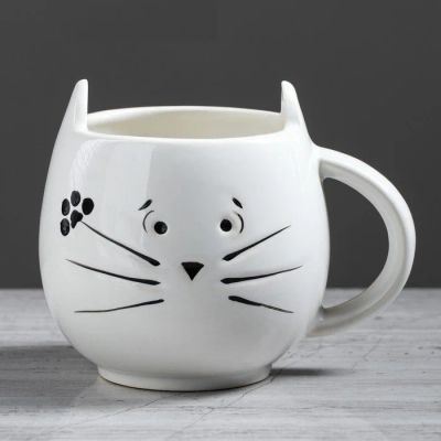 Лот: 13700955. Фото: 1. Кружка "Кот", стакан в виде кота... Кружки, стаканы, бокалы