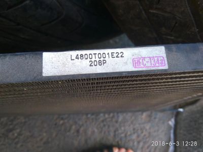 Лот: 11611113. Фото: 1. Радиатор кондиционера Mazda Millennia... Двигатель и элементы двигателя