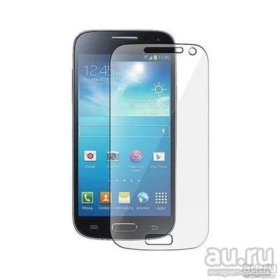 Лот: 12998573. Фото: 1. Защитное стекло Samsung S4 mini... Защитные стёкла, защитные плёнки