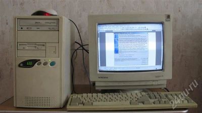 Лот: 249869. Фото: 1. Компьютер Pentium-MMX 200. Компьютеры в сборе