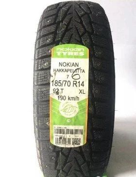 Лот: 14501253. Фото: 1. Шины 185/70 R14 Nokian Hakkapeliitta... Шины
