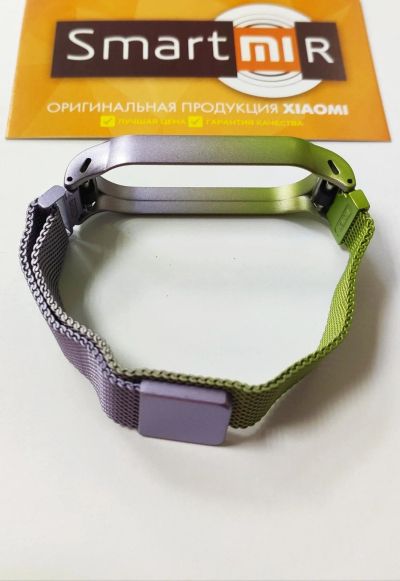 Лот: 17938042. Фото: 1. Металлический ремешок на Mi Band... Смарт-часы, фитнес-браслеты, аксессуары