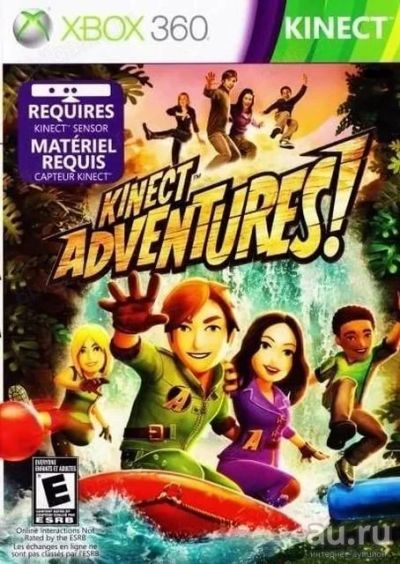 Лот: 18224838. Фото: 1. Kinect Adventures [Xbox 360, русская... Игры для консолей