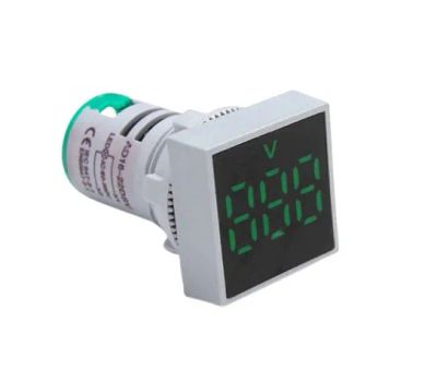 Лот: 20248422. Фото: 1. Вольтметр AD16-22VM до 500V, зеленый... Контрольно-измерительное оборудование