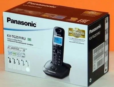 Лот: 16307832. Фото: 1. Радиотелефон Panasonic KX-TG2511... DECT и радиотелефоны