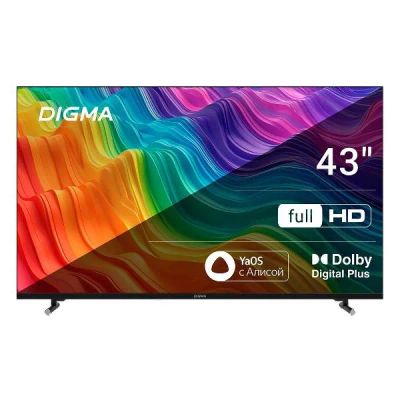 Лот: 24438347. Фото: 1. LED телевизор 43" Digma DM-LED43SBB33. Телевизоры