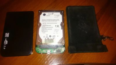 Лот: 8210994. Фото: 1. Переносной жёсткий диск 120Gb... Жёсткие диски (HDD)