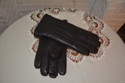 Лот: 18483755. Фото: 1. Перчатки мужские кожа и мех натуральные. Перчатки, варежки, митенки