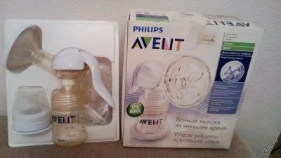 Лот: 5176679. Фото: 1. Ручной молокоотсос Phillips Avent. Всё для кормления