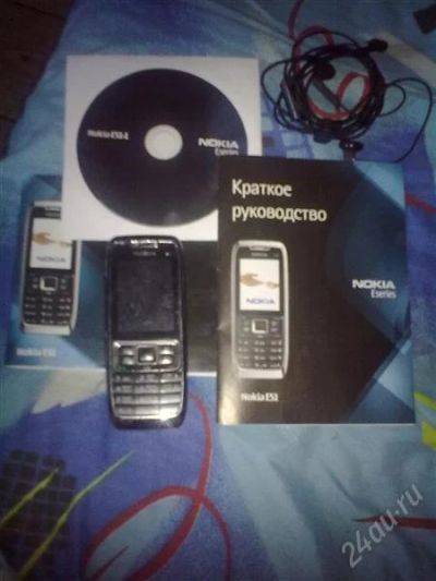 Лот: 999100. Фото: 1. нокиа е51.неисправный. С 1рубля... Смартфоны