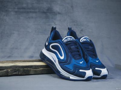 Лот: 13447861. Фото: 1. Кроссовки Nike 720 blue-white. Кеды, кроссовки, слипоны