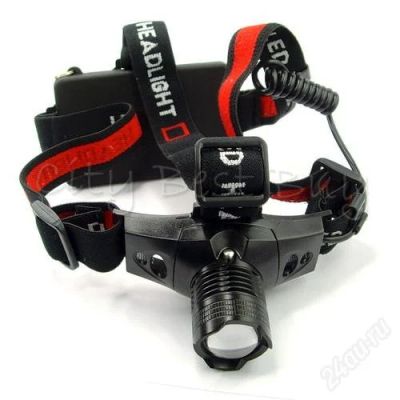 Лот: 2367148. Фото: 1. Яркий наголовный фонарь CREE XPG... Фонарики