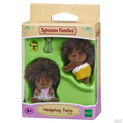 Лот: 14716482. Фото: 1. Фигурки Sylvanian Families Ежата-двойняшки... Конструкторы