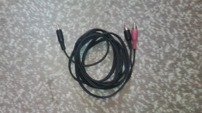 Лот: 4108571. Фото: 1. Шнур 2RCA(M)_3.5 jack (2,5 метра... Шнуры, кабели, разъёмы