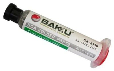 Лот: 20830395. Фото: 1. Паста паяльная Baku BK-6350, Sn63... Материалы, химия