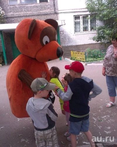 Лот: 13117215. Фото: 1. Ростовая кукла Винни Пух. Авторские куклы, игрушки, поделки