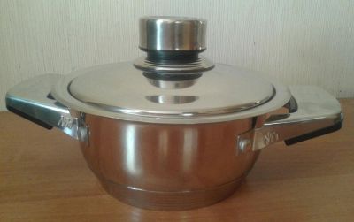 Лот: 7236073. Фото: 1. кастрюля из нержавеющей стали... Кастрюли