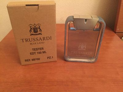 Лот: 6037094. Фото: 1. Туалетная вода Trussardi Blue... Мужская парфюмерия