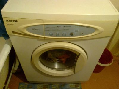 Лот: 10174285. Фото: 1. Стиральная машинка samsung 3.5кг. Стиральные машины