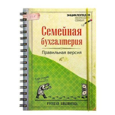 Лот: 7527226. Фото: 1. Ежедневник «Семейная бухгалтерия... Школьная канцелярия