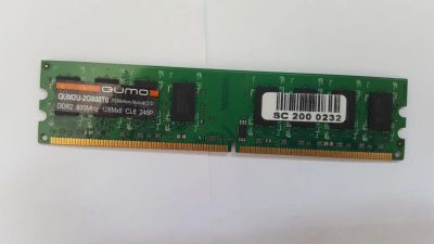 Лот: 11631427. Фото: 1. Брендовая память DDR2 Qumo QUM2U-2G800T... Оперативная память