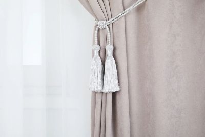 Лот: 23950851. Фото: 1. Подхват-кисть MICASA Kerry. Карнизы и аксессуары для штор