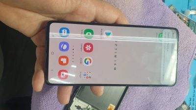 Лот: 17761597. Фото: 1. Дисплей samsung a51. Дисплеи, дисплейные модули, тачскрины
