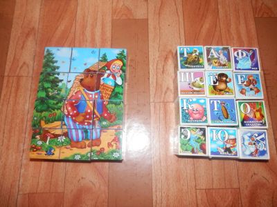 Лот: 6440713. Фото: 1. кубики. Развивающие