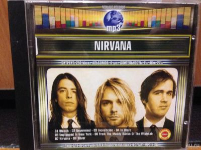 Лот: 9099004. Фото: 1. mp3 диск Nirvana CD. Аудиозаписи