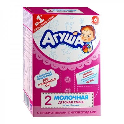 Лот: 7562845. Фото: 1. Детская смесь Агуша 2. Детское питание
