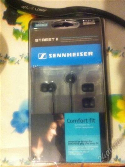 Лот: 2596900. Фото: 1. Sennheiser CX 200 Street II. Наушники, гарнитуры