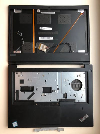 Лот: 25780580. Фото: 1. Разбитый корпус полностью Lenovo... Корпуса, блоки питания