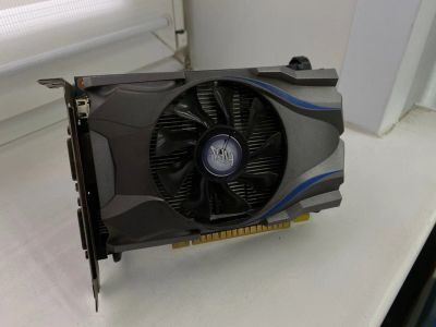 Лот: 14844706. Фото: 1. Видеокарта KFA2 KFA-GTX650TI-1GD5-EXOC-ATFD-V1... Видеокарты