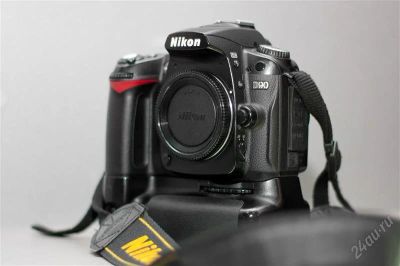 Лот: 2034603. Фото: 1. Nikon D90 body + оригинальная... Цифровые зеркальные