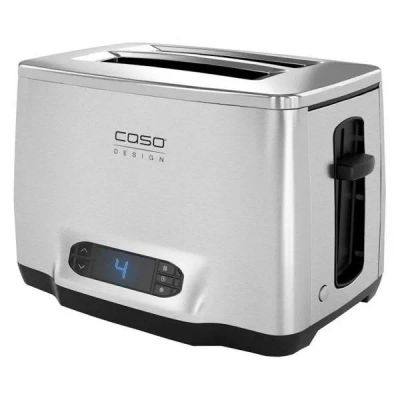 Лот: 25734720. Фото: 1. Тостер Caso Inox 2 Silver. Кухонная