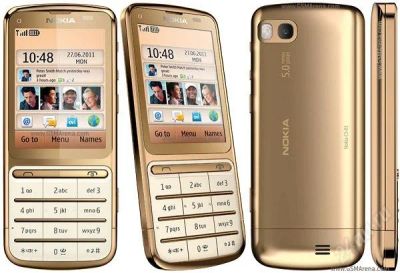 Лот: 1686167. Фото: 1. Nokia C3-01 Gold Edition. Кнопочные мобильные телефоны