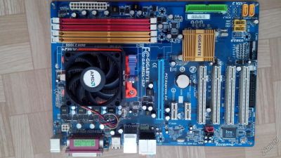 Лот: 5673309. Фото: 1. Материнская плата Gigabyte GA-M52L-S3P... Материнские платы