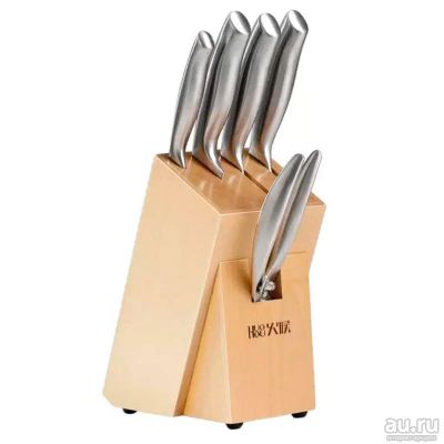 Лот: 18155395. Фото: 1. Набор ножей Xiaomi Huohou Nano... Столовые приборы, ножи