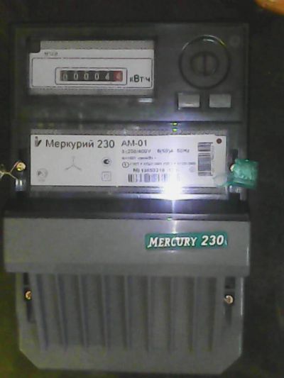 Лот: 10918004. Фото: 1. Счетчик трехфазный Меркурий 230... Счётчики электроэнергии