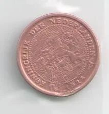 Лот: 10543570. Фото: 1. Голландия Нидерланды 1/2 цента... Европа