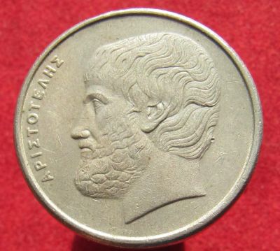 Лот: 16618747. Фото: 1. Греция 5 драхм, 1990г. Европа