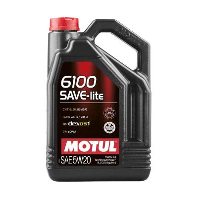 Лот: 17845747. Фото: 1. MOTUL 6100 Save-Lite 5W20, 4л. Масла, жидкости