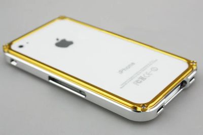 Лот: 3274679. Фото: 1. Алюминиевый бампер для iPhone... Чехлы, бамперы