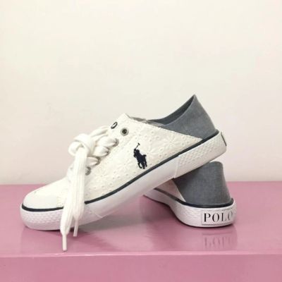 Лот: 10485568. Фото: 1. Кеды для девочки Ralph Lauren. Кеды, кроссовки, слипоны