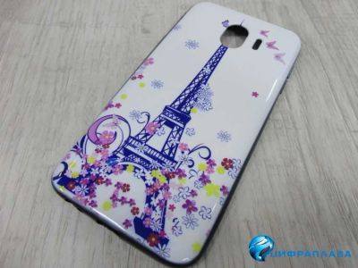 Лот: 13625592. Фото: 1. Чехол силиконовый Samsung J4 2018... Чехлы, бамперы