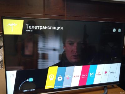 Лот: 16974659. Фото: 1. TV LG 60" =153cm, 4k/3D/UHD/IPS... Телевизоры