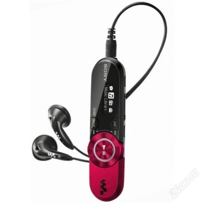 Лот: 2318172. Фото: 1. Sony NWZ-B152F Red 2 Гб. Плееры